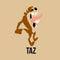 Looney Tunes Taz Identity Wii Remote Controller Skin